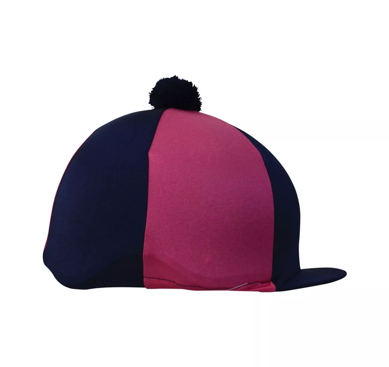 Two Tone Hat Silk Navy/Pink
