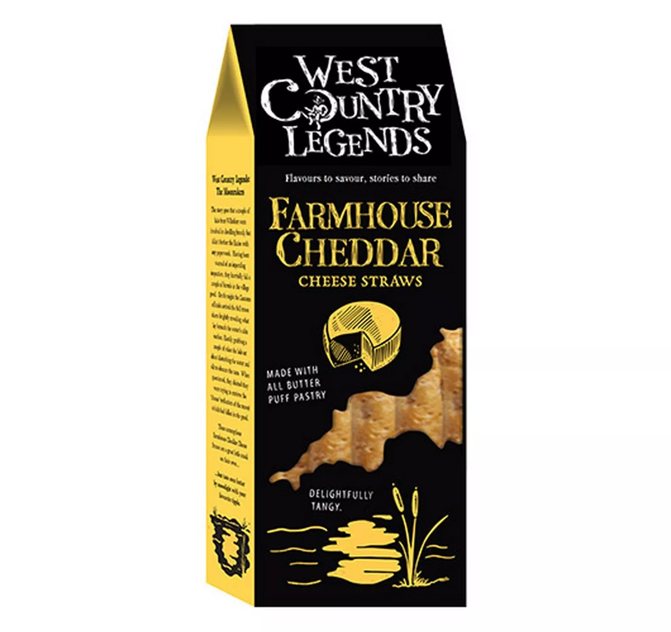 WEST COUNTRY LEGENDS Farmhouse Cheddar Cheese Straws 100g