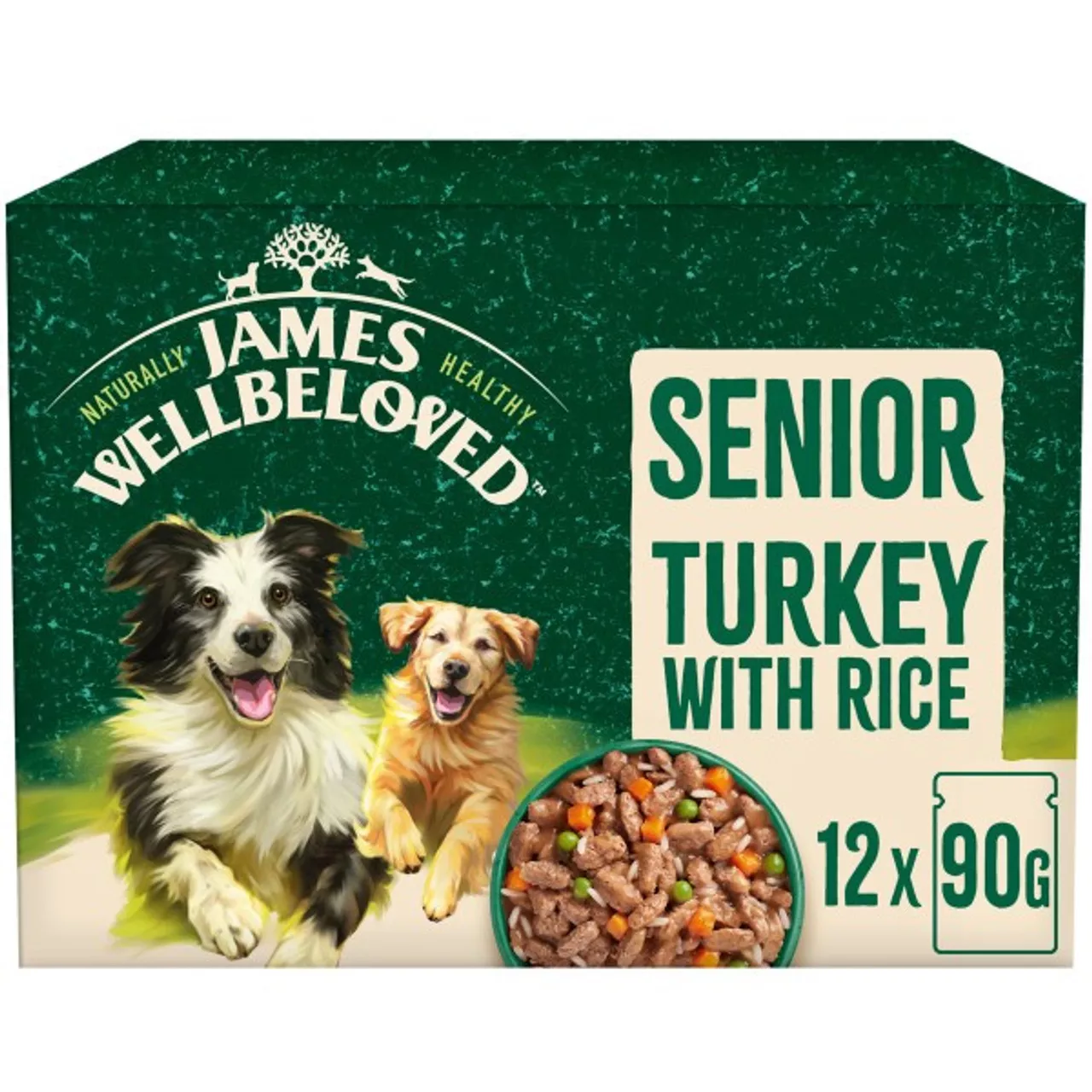 JW Senior Turkey in Gravy Pouch 12 x 90g