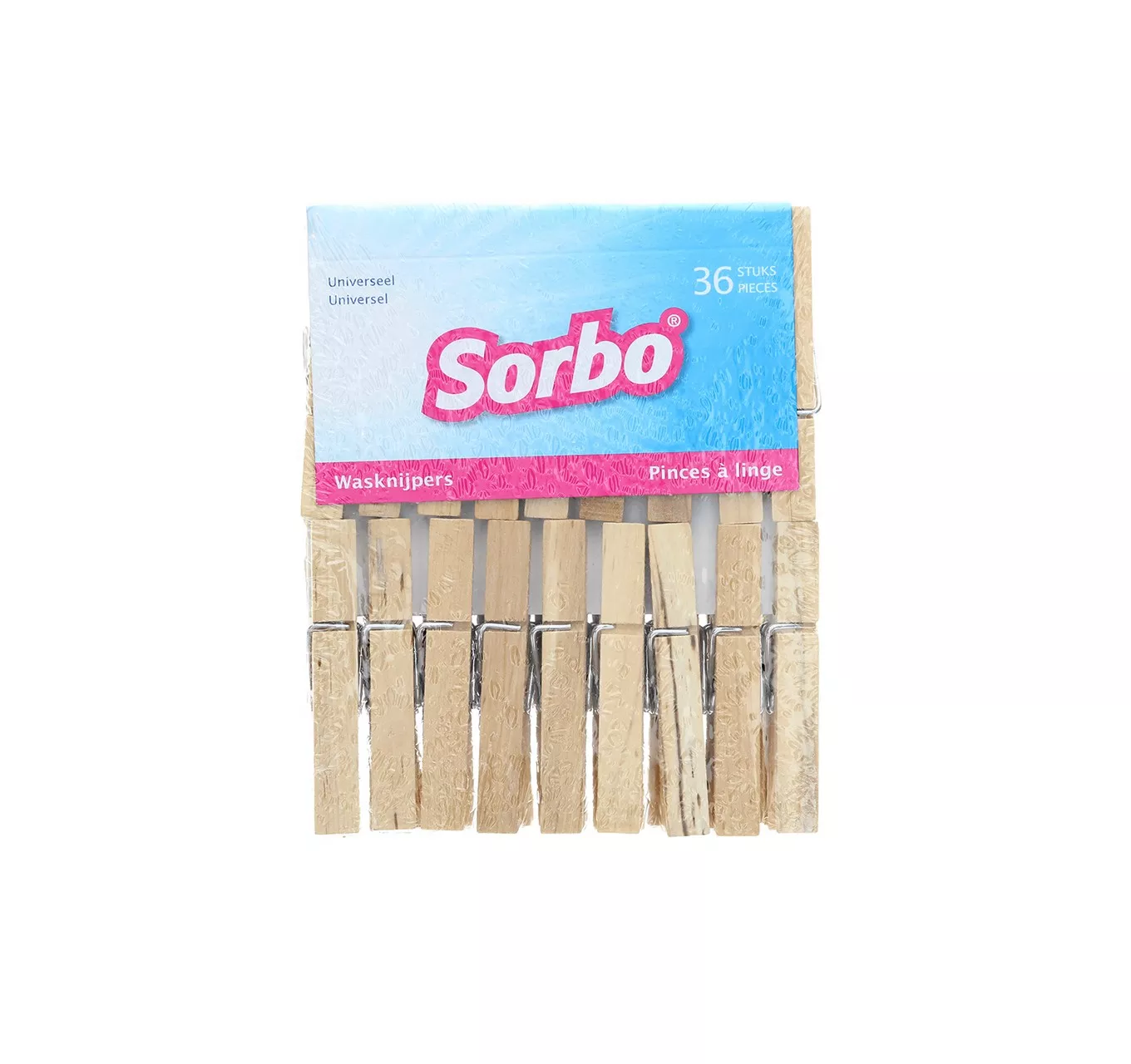 Wooden Clothes Pegs 36pk