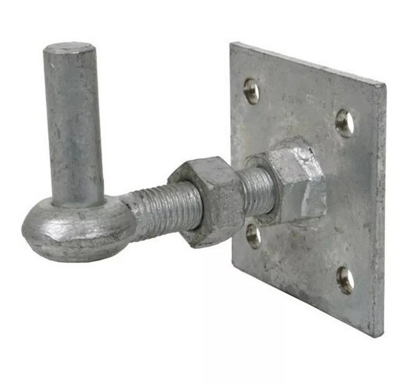 Hook on Plate Adjustable Gate Hanger Galvanised 3/4"