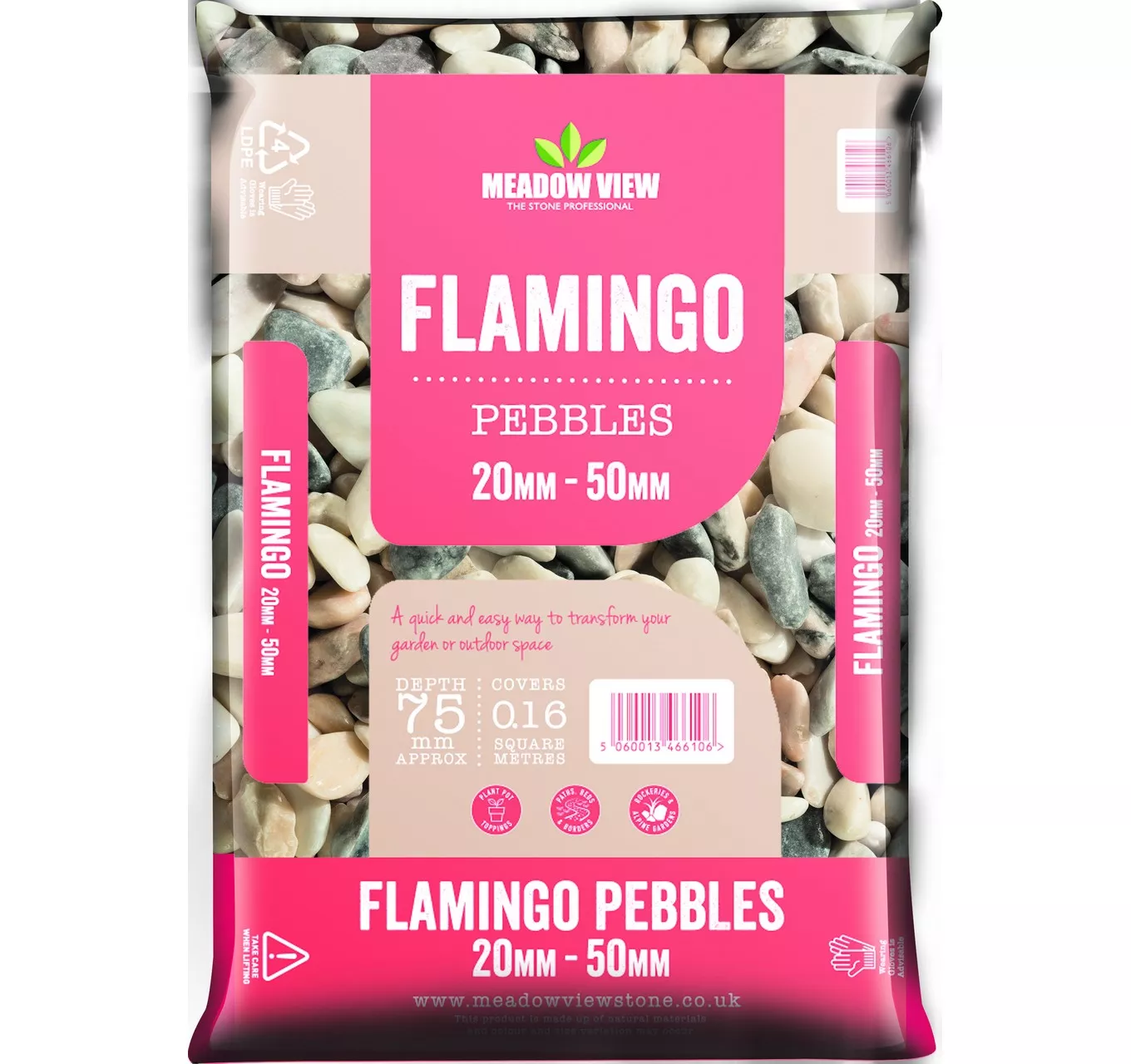 Flamingo Pebbles 20-50mm 20kg