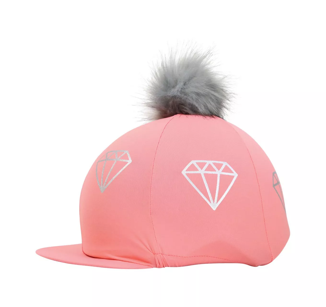 Diamonds Hat Cover - Coral