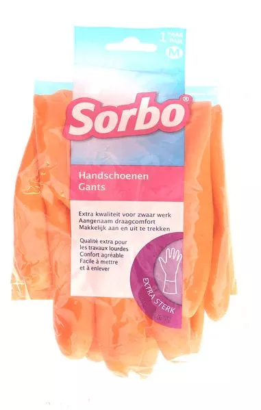 Household Comfort Gloves Orange M