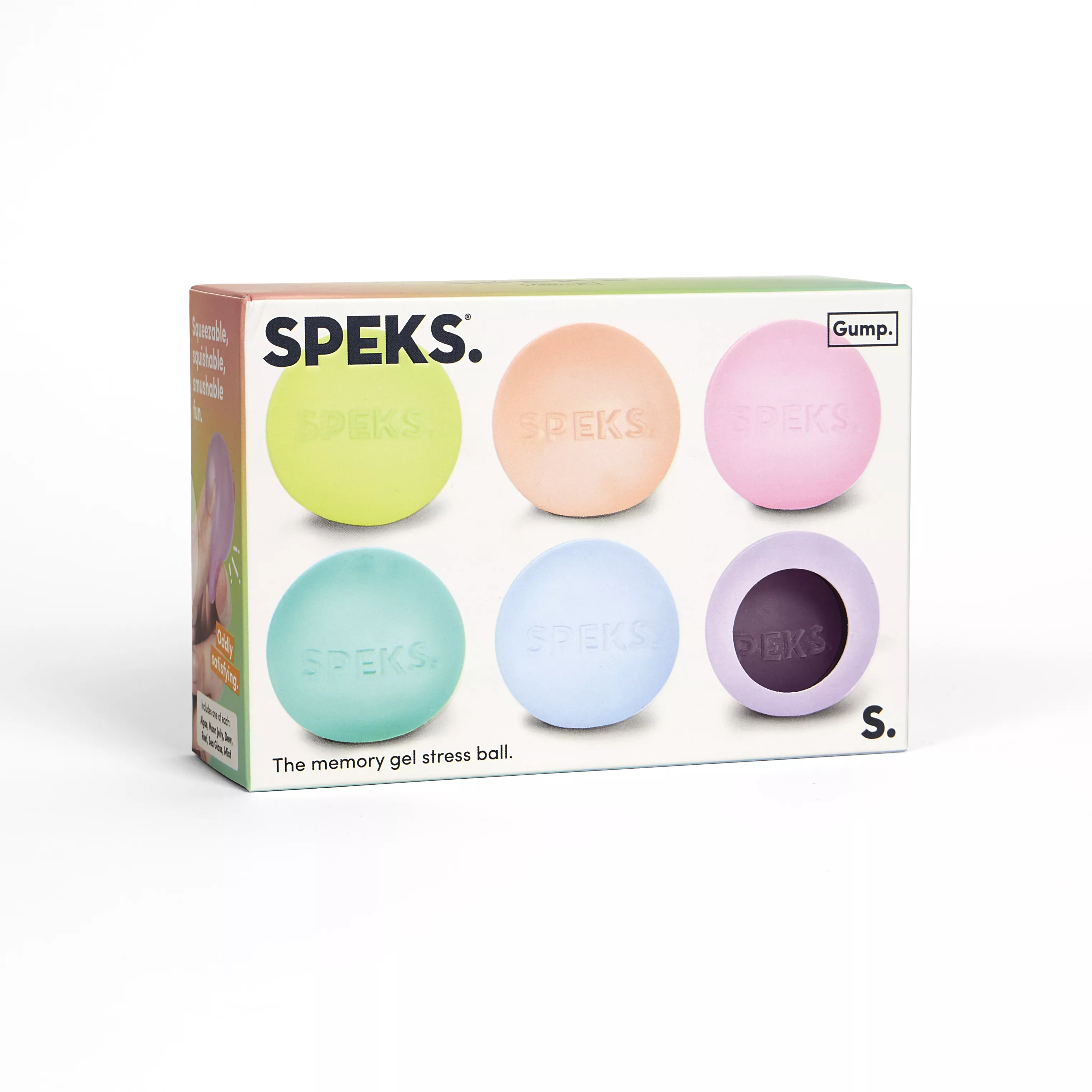 Mini Gump Multi Colour 6-Pack - 4cm