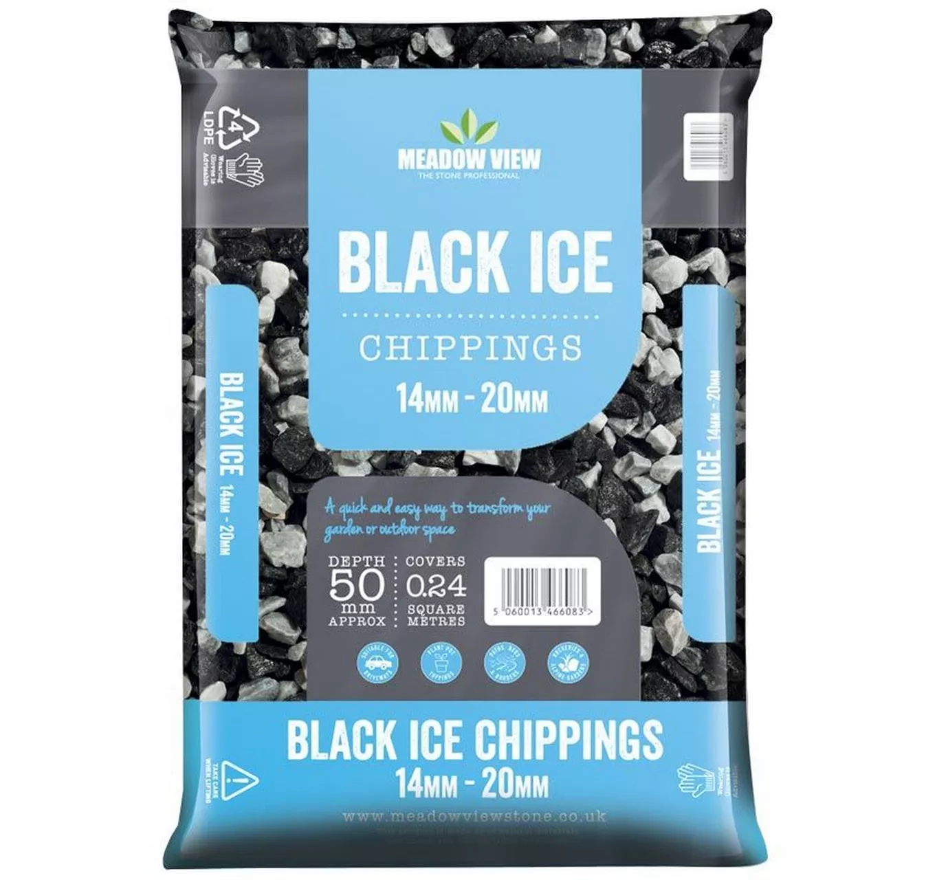 Black Ice Chippings 20mm 20kg