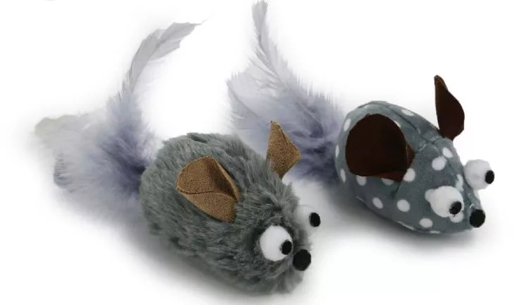 Twin Mice Set Cat Toy