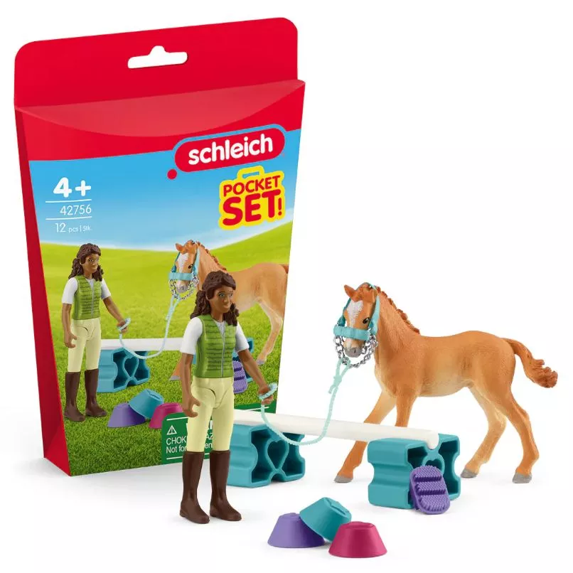 Horse Training Playset with Tennessee Walker Foal