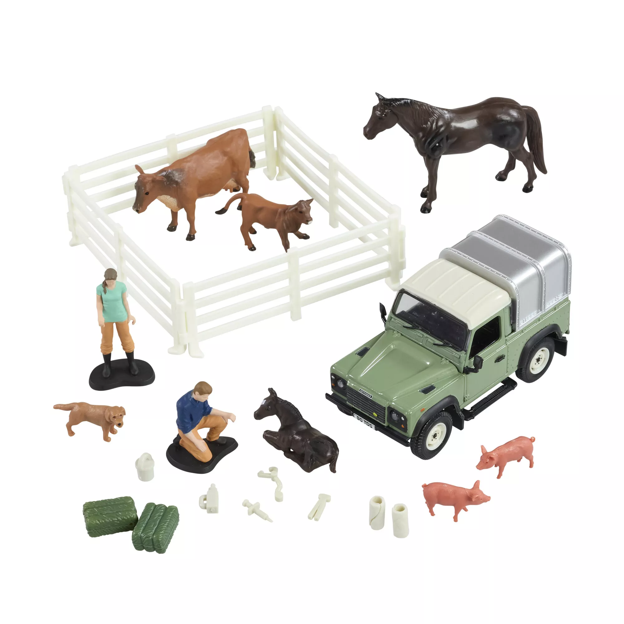 Land Rover Vet Play Set 1:32