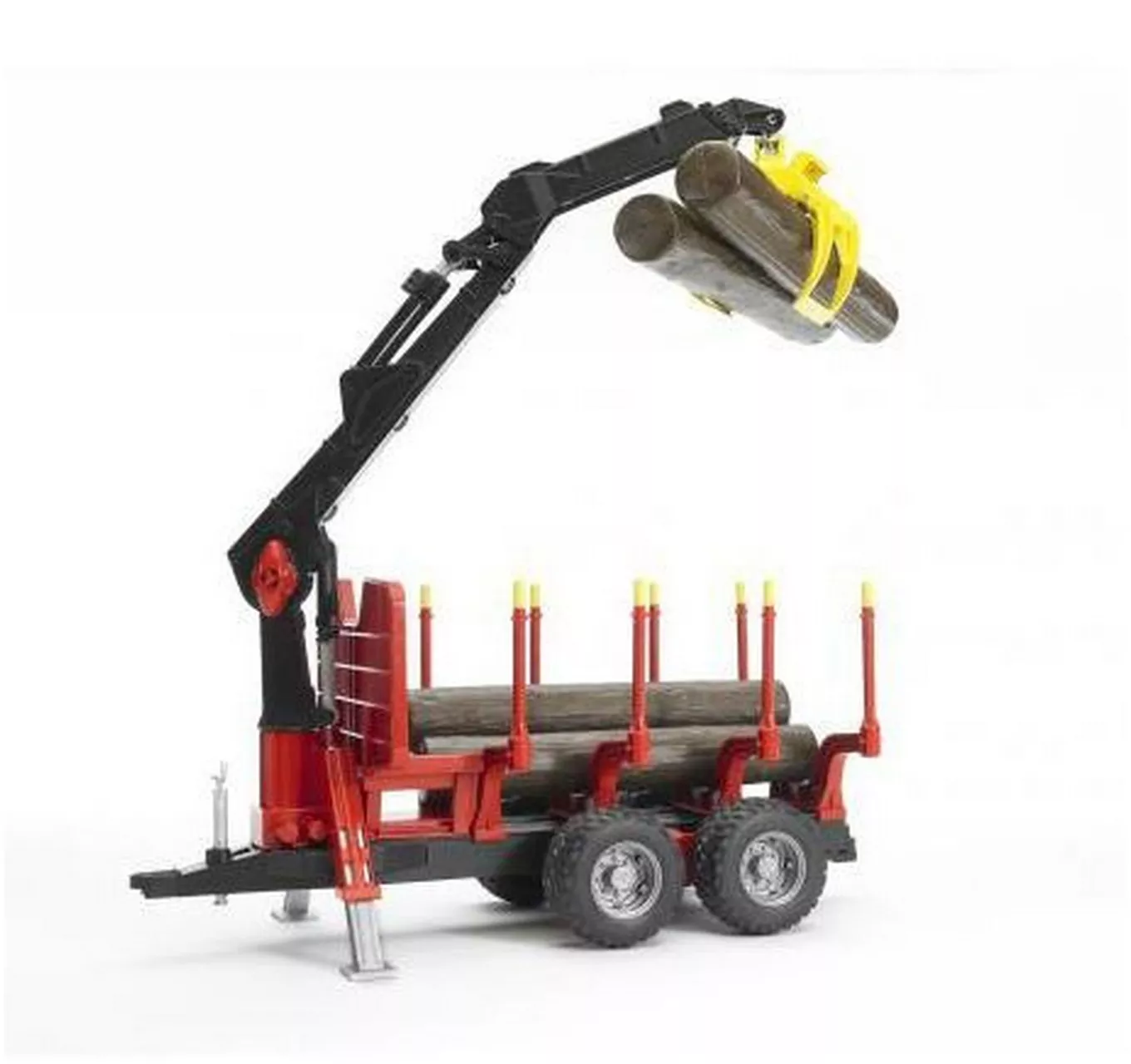 Forestry Trailer with Crane