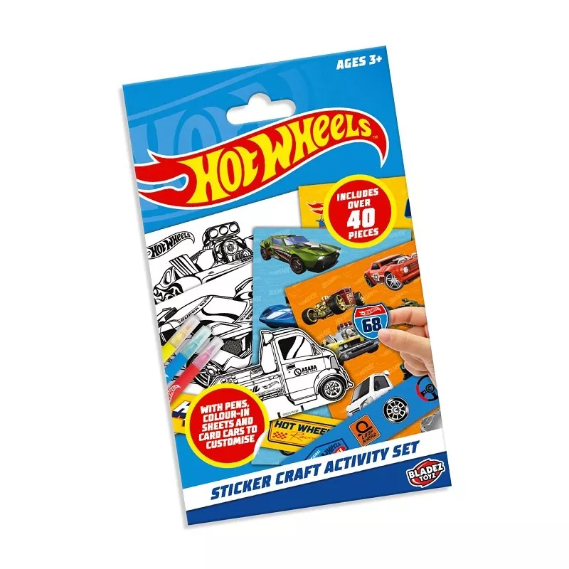 Hot Wheels Sticker Activity Kit