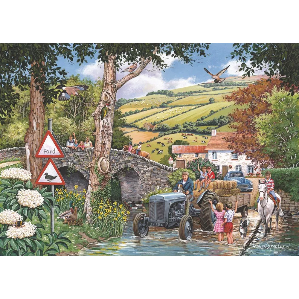 Fergie At The Ford 1000 Piece Puzzle