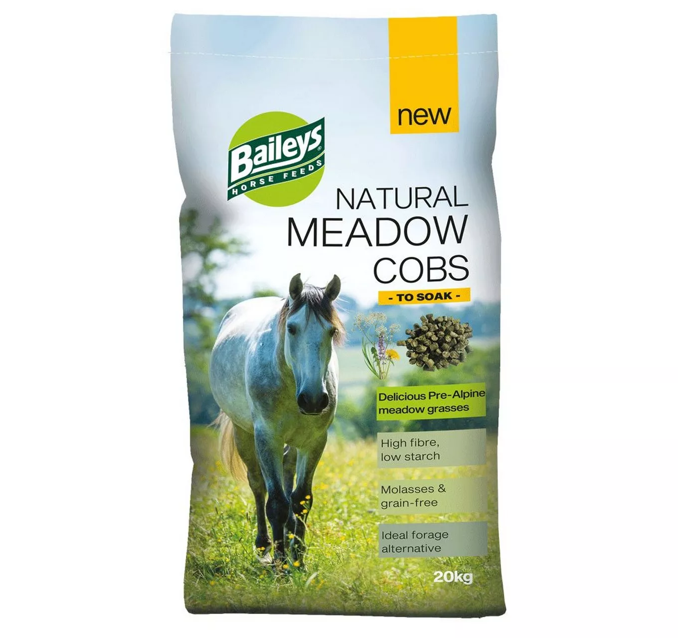 Baileys Meadow Cobs 20kg