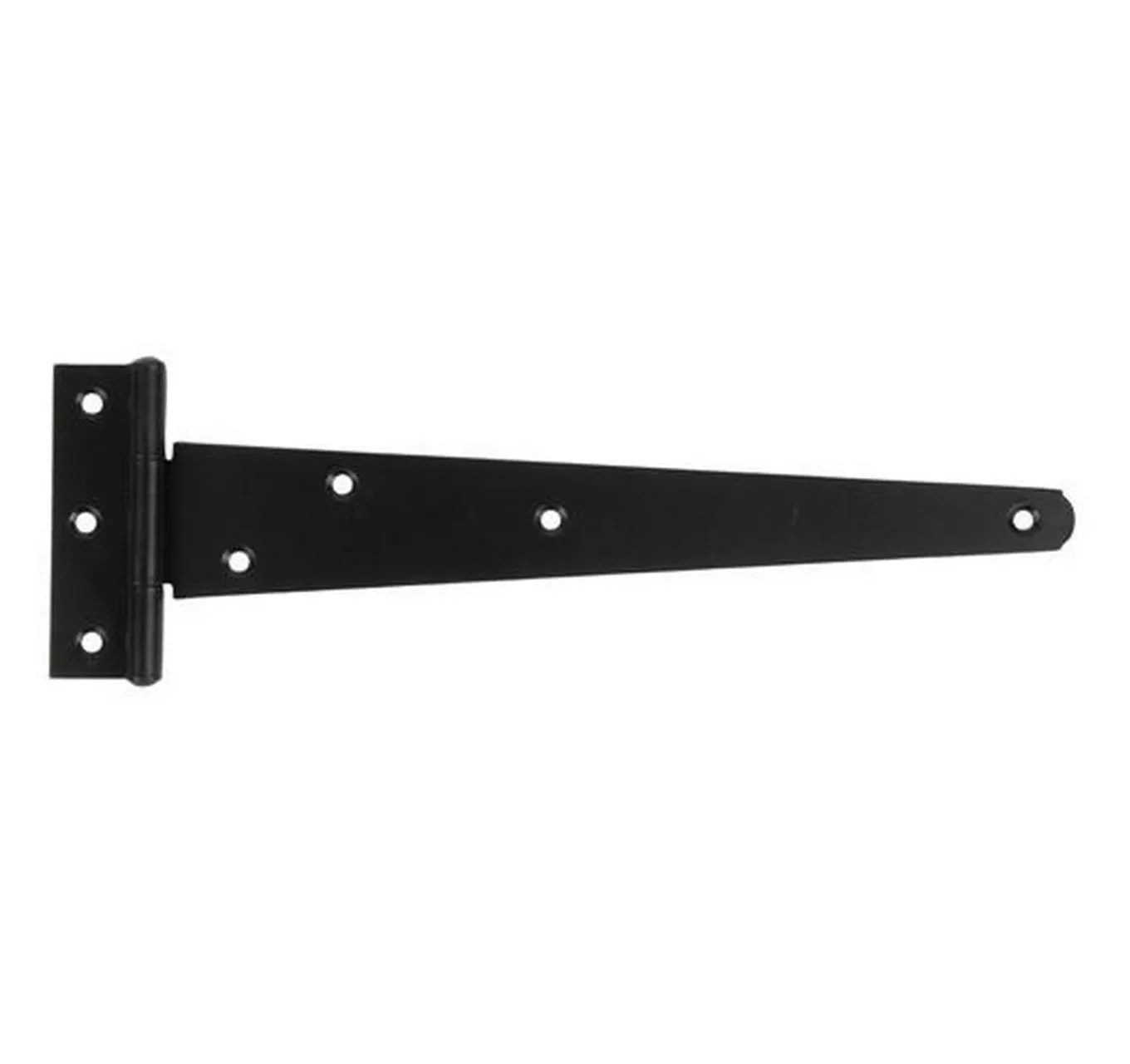 Light Tee Hinge Set Black 8"