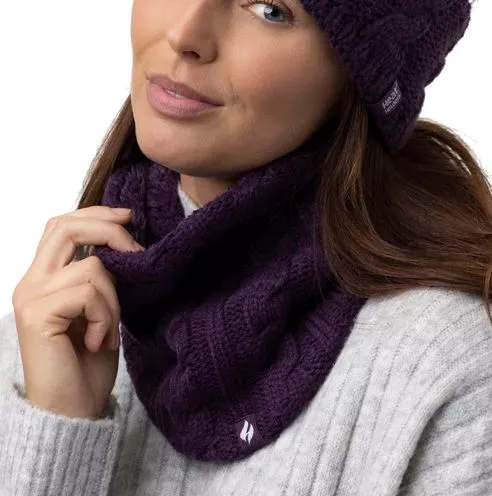 Womens Marlow Thermal Neck Warmer - Purple