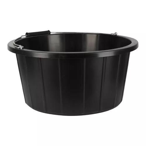 Feed Bucket Black 15L