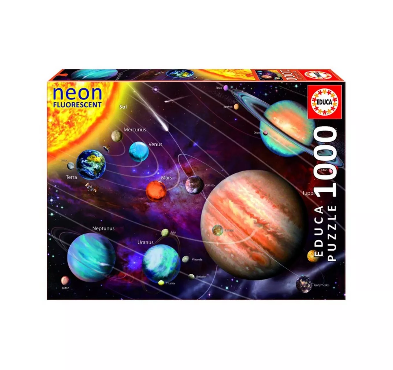 Solar System Neon 1000pc