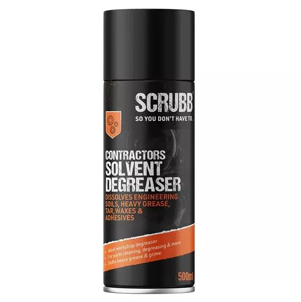 Scrubb Contractors Solvent Degreaser Spray 500ml