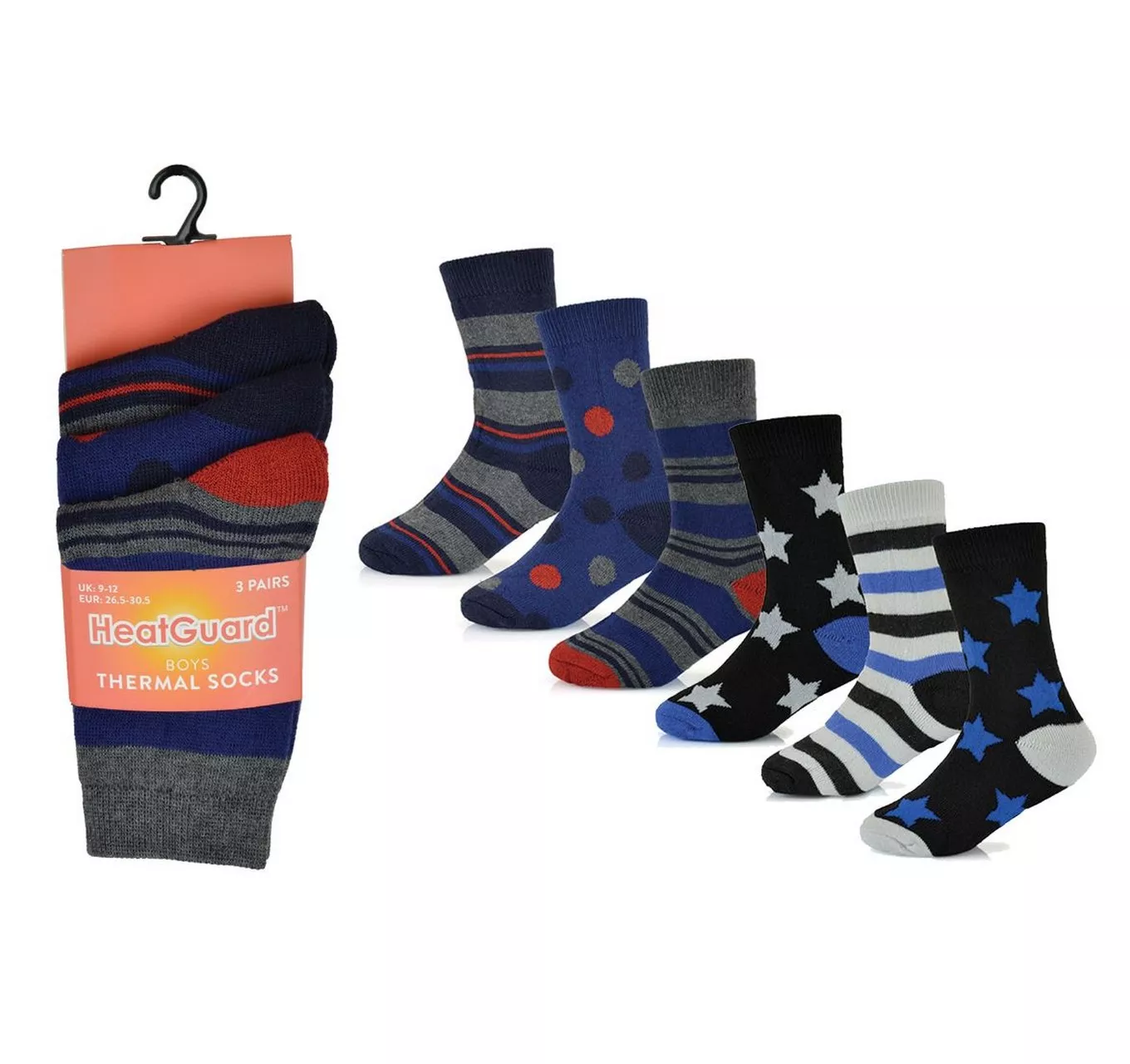 Boys Thermal Socks 3pk