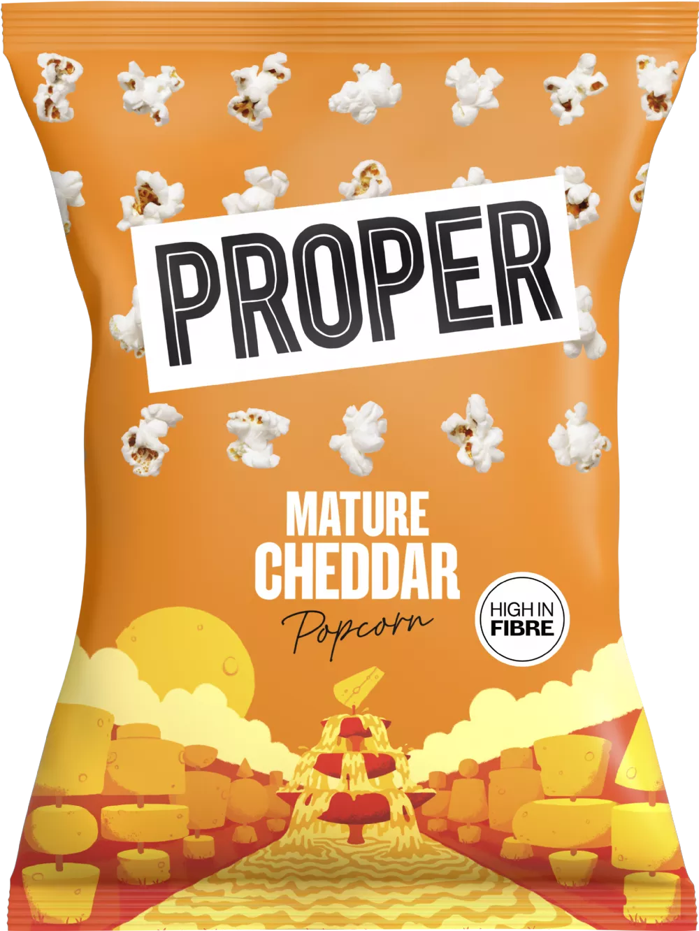 Proper Corn Mature Cheddar Popcorn 70g