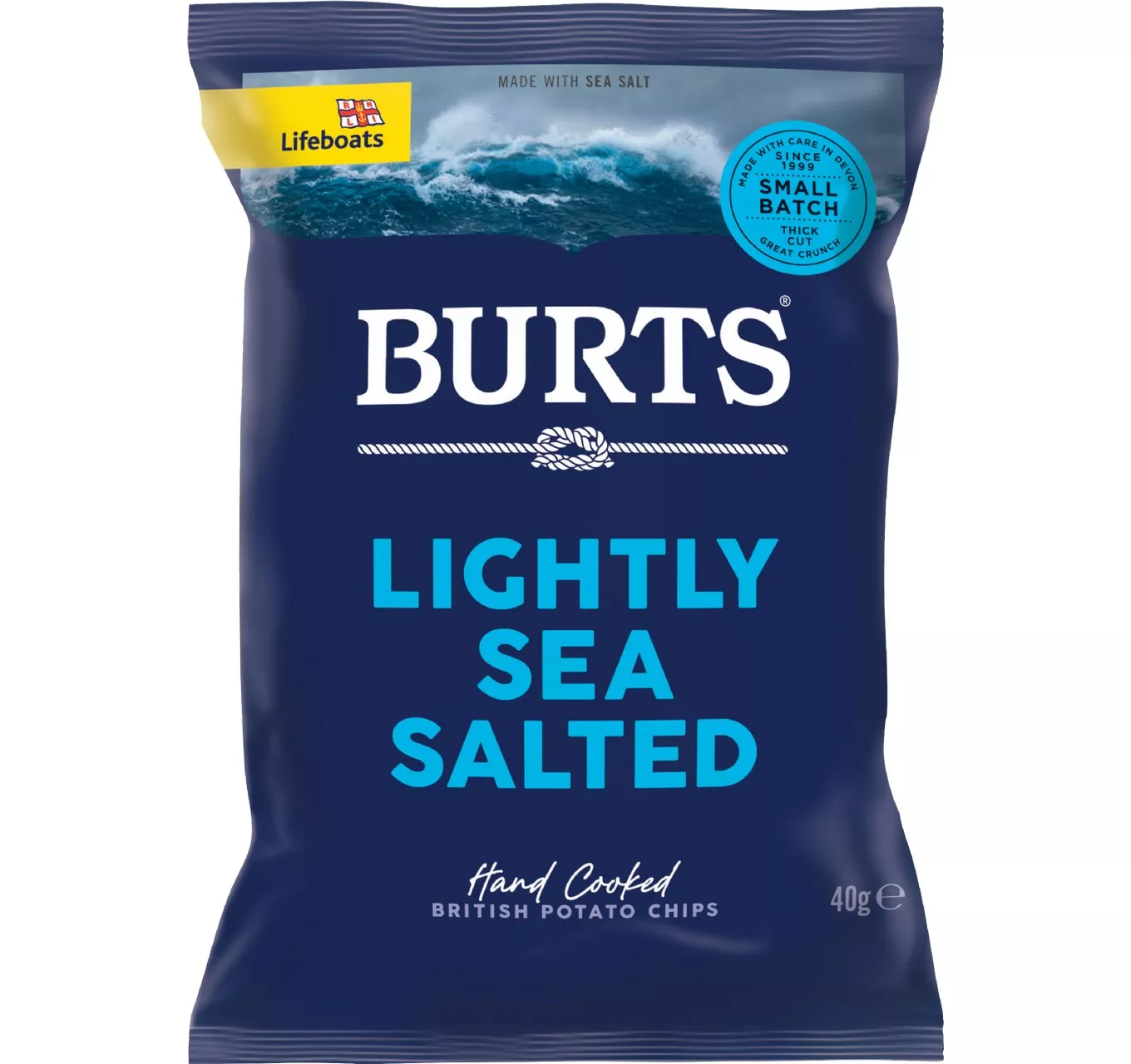 Burts Sea Salted 40g