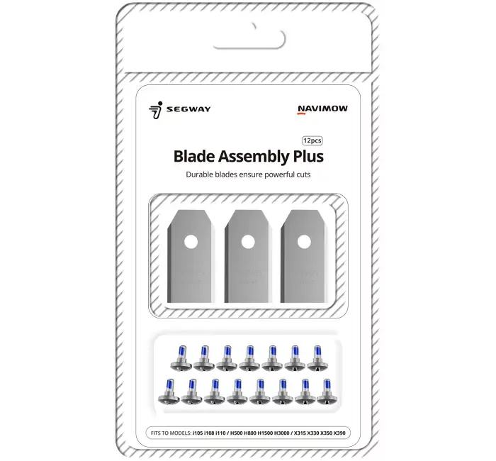 Heavier Blade Kit for Segway Navimow H, i and X3 Series (12pcs)