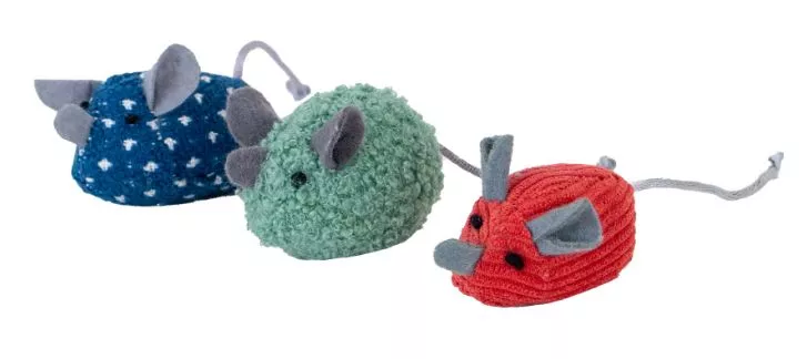 Three Little Mice Cat Toy Set
