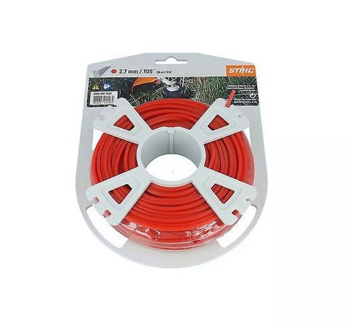 Mowing Line 2.7mm x 65m RED