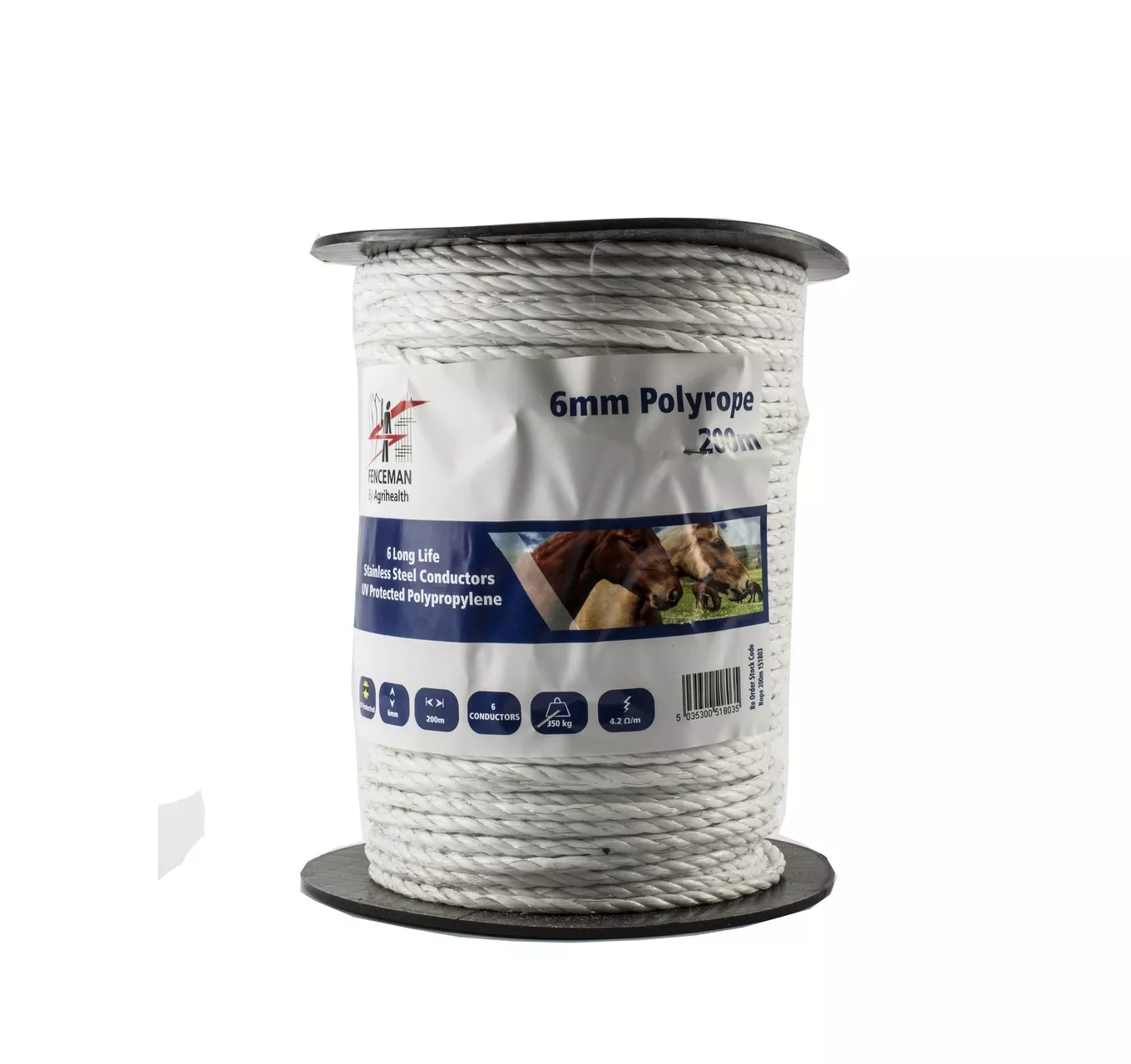 Polyrope White 6mm 200m