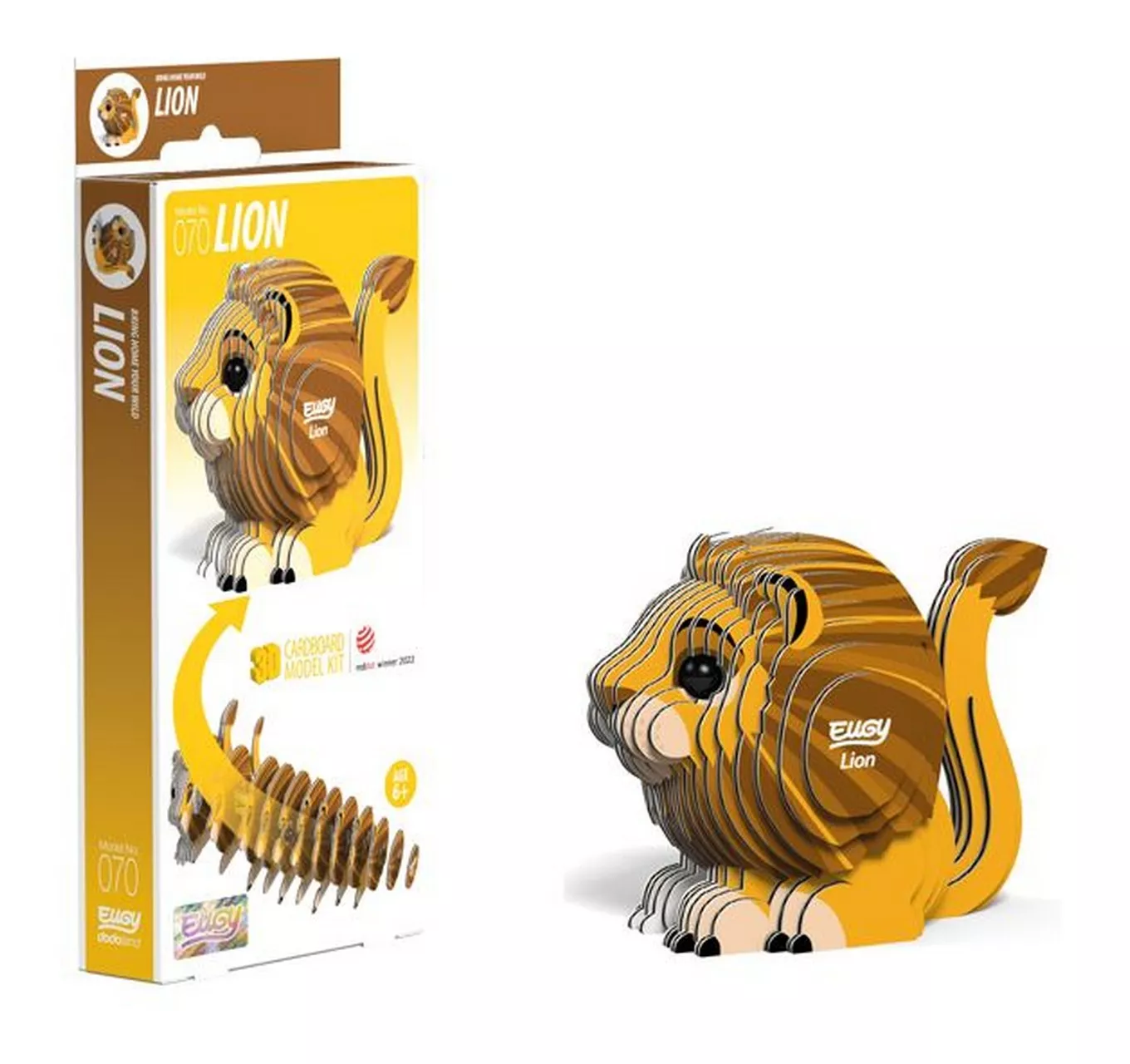 Eugy 3D Model - Lion