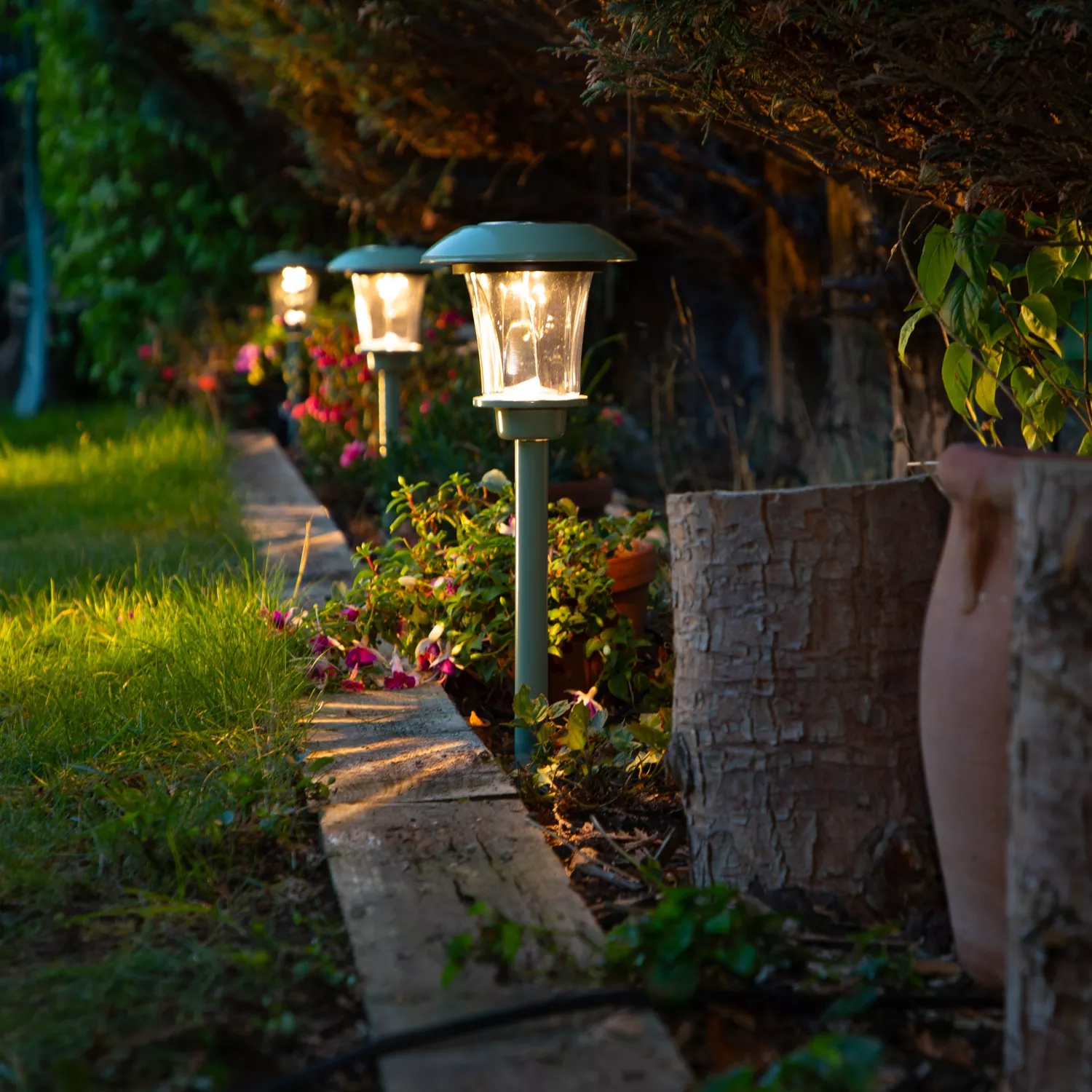 TAWNY Border Light Starter Set Green (Set of 3)