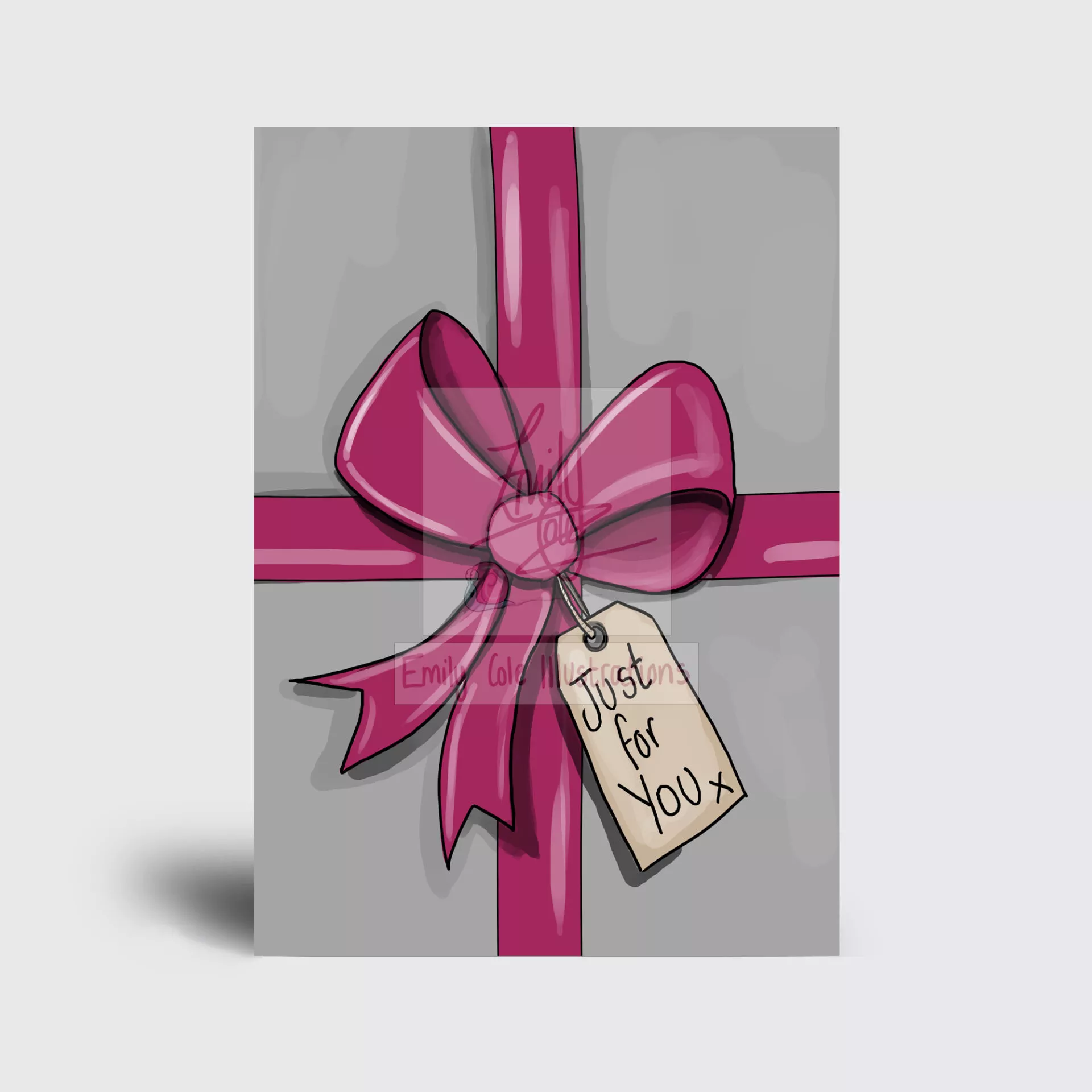 Just for you Birthday Card