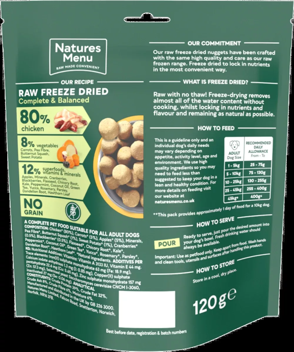 Freeze Dried Chicken 120g