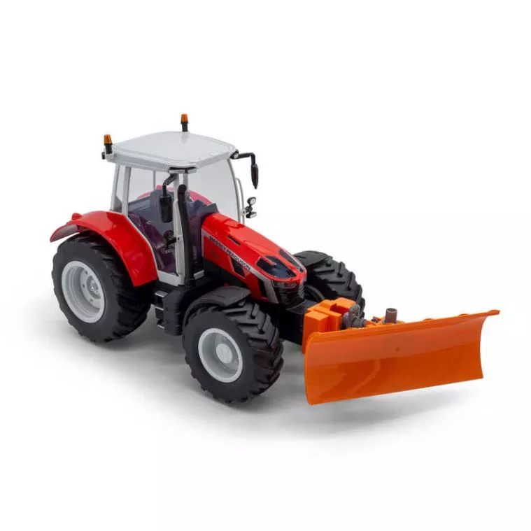 R/C Massey Ferguson Tractor with Snow Plough 1:16