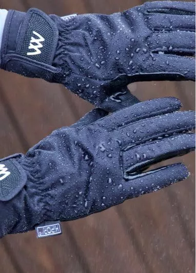 Waterproof Riding Glove Black Extra Small