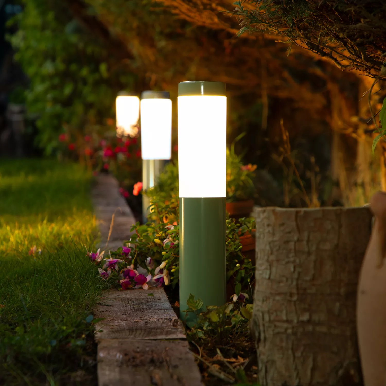 HERON Border Light Add-On Set Green (1x Light & Cables)