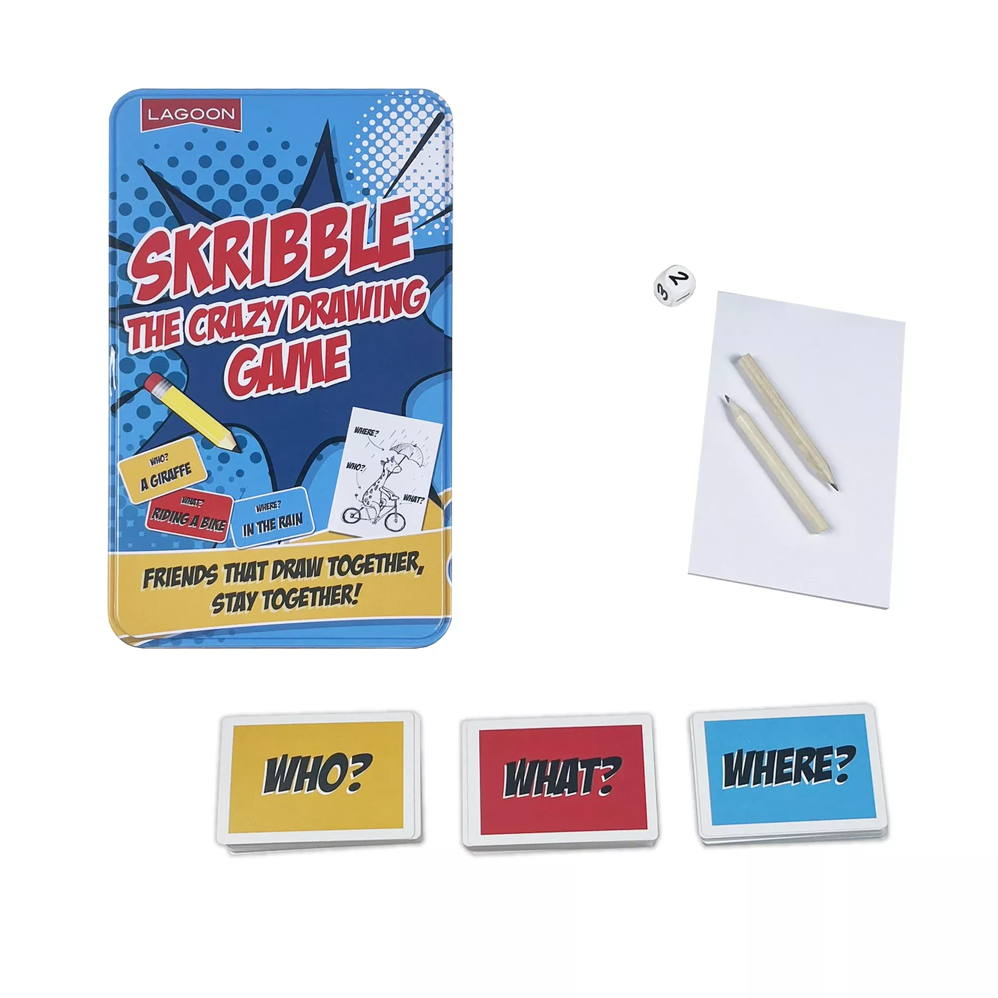 Skribble Tin Game