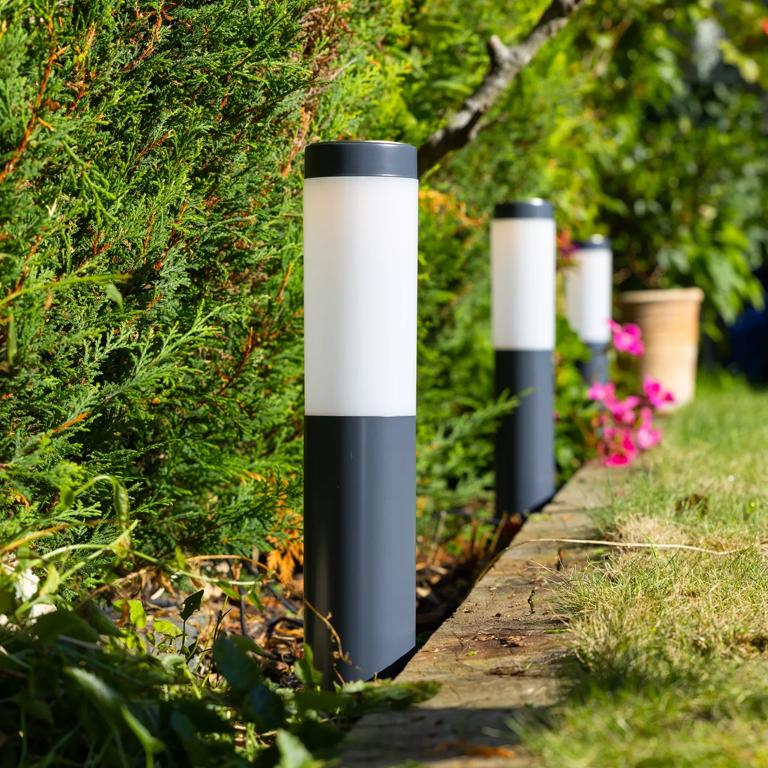 HERON Border Light Add-On Set Slate (1x Light & Cables)