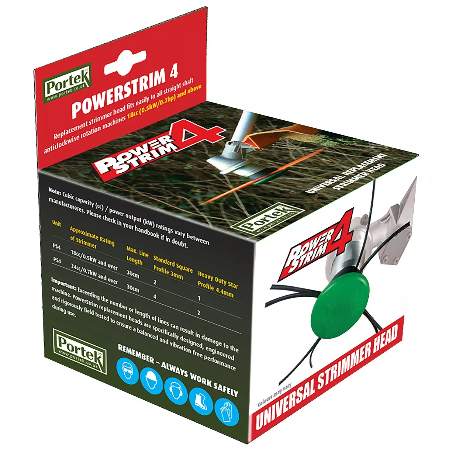 PowerStrim 4 (Plastic) - Universal Strimmer Head