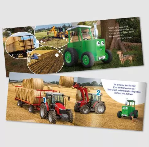 Tractor or Digger Storybook