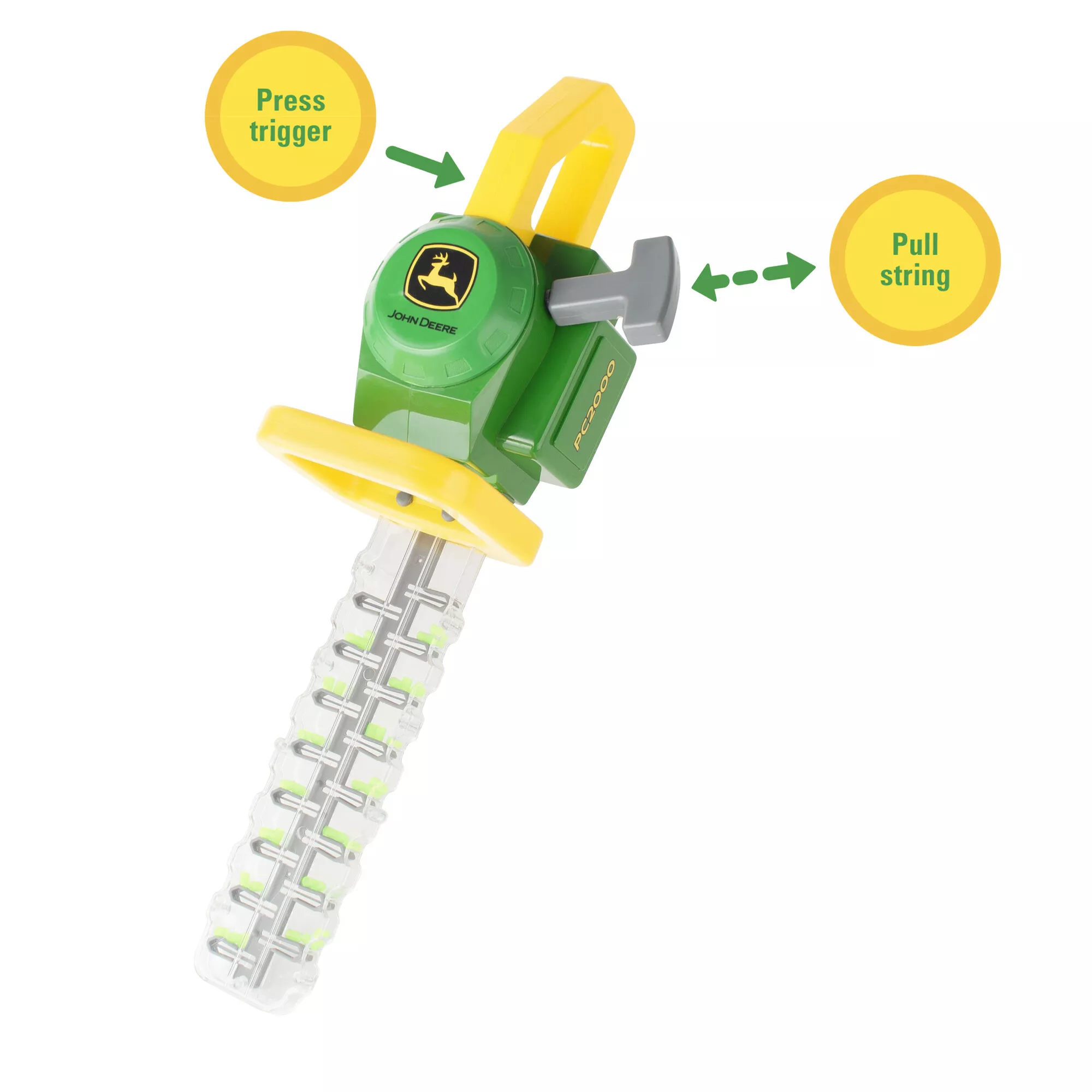 John Deere Kids Toy Hedge Trimmer