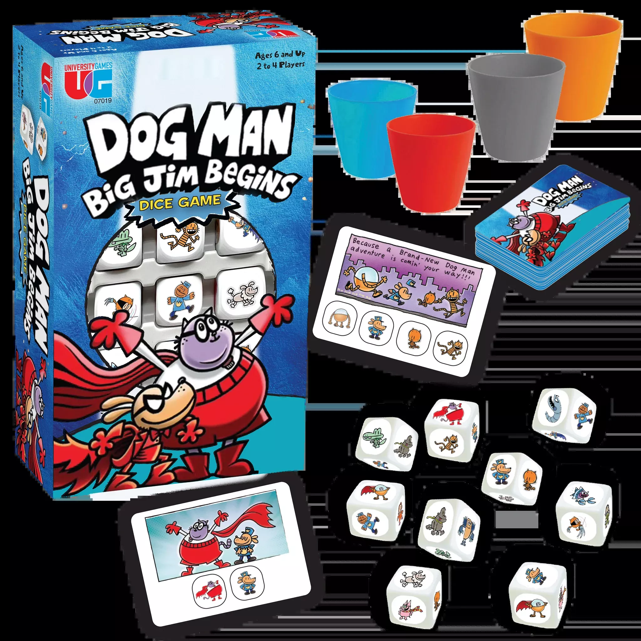 Dog Man Big Jim Begins Dice Game