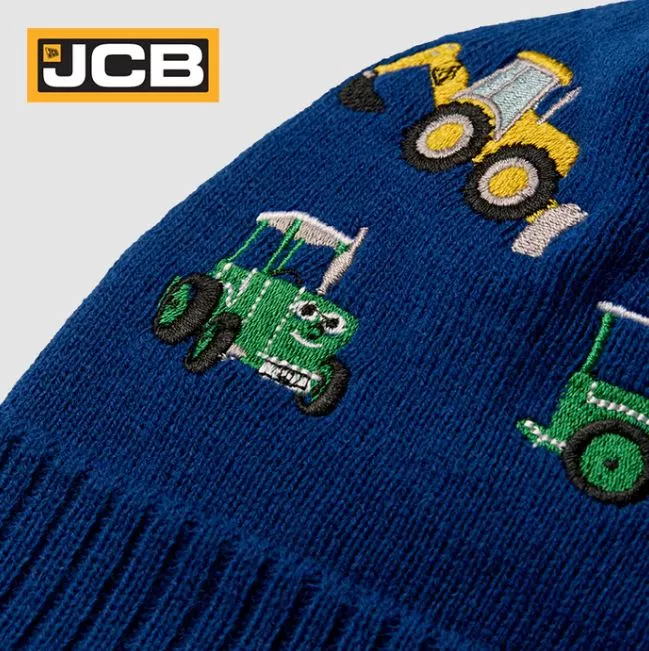 Tractor Ted JCB Beanie