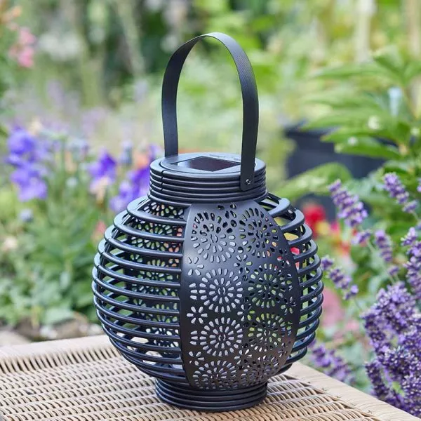 Ferrara Flaming Solar Lantern