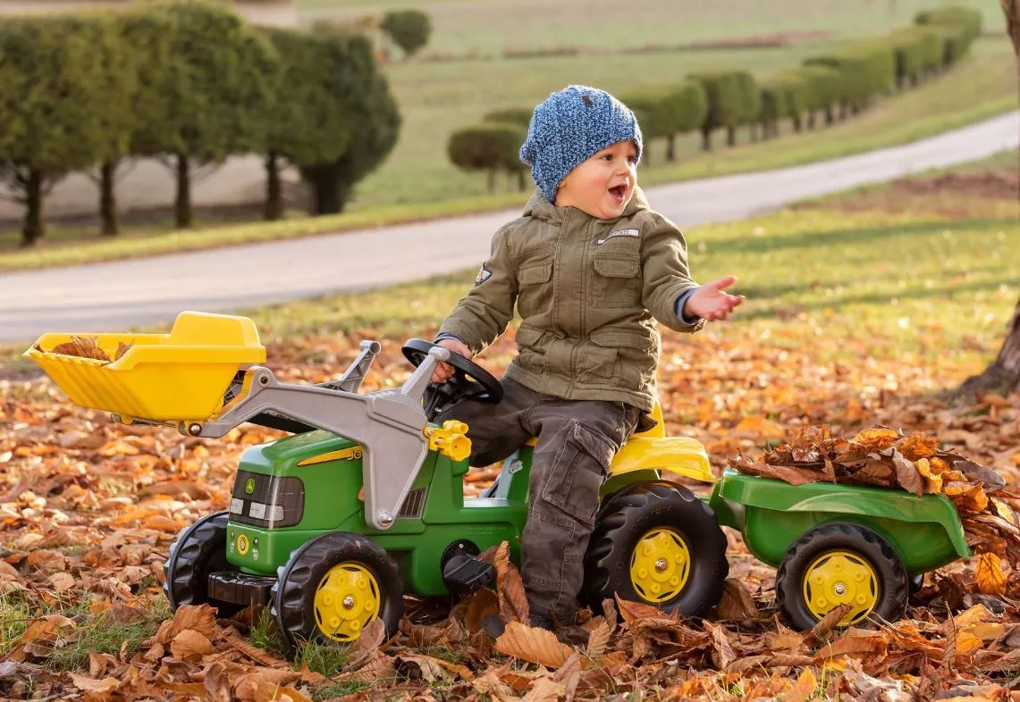 RollyKid John Deere with Front Loader