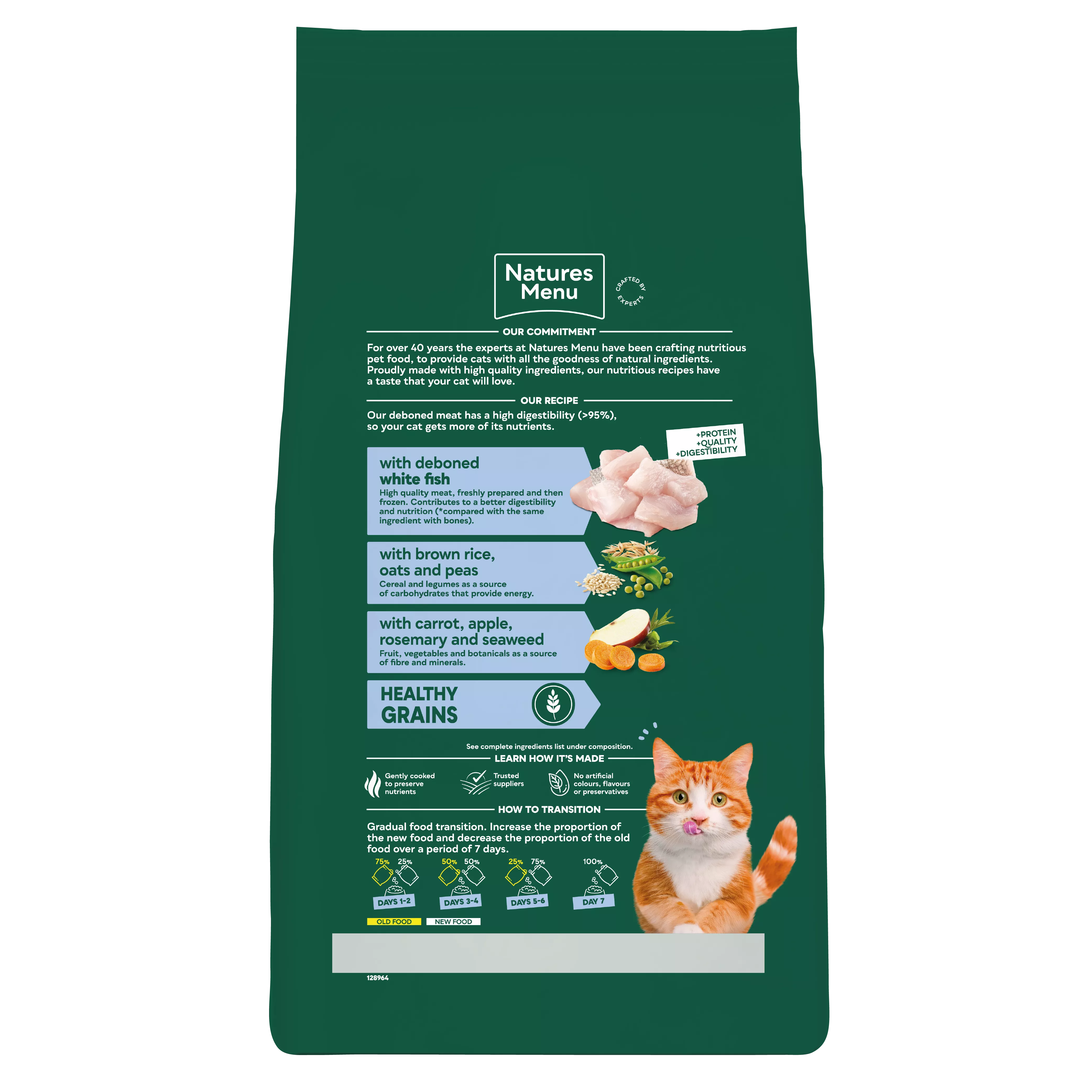HiGH IN MEAT White Fish Healthy Grains 3kg