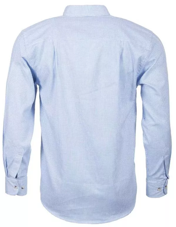 Wetherby Mens Checked Shirt Blue 2XL