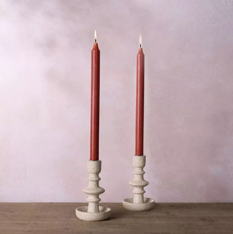 Hestia Set Of 2 Candle Holders