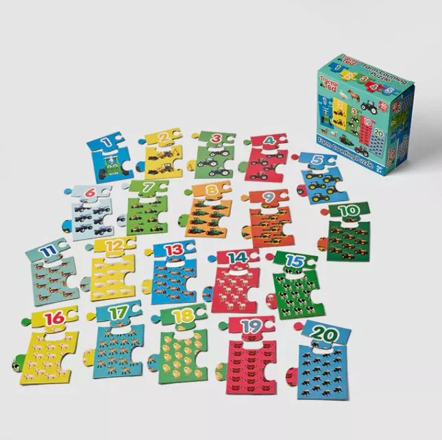 Tractor Ted Farm Counting Puzzle