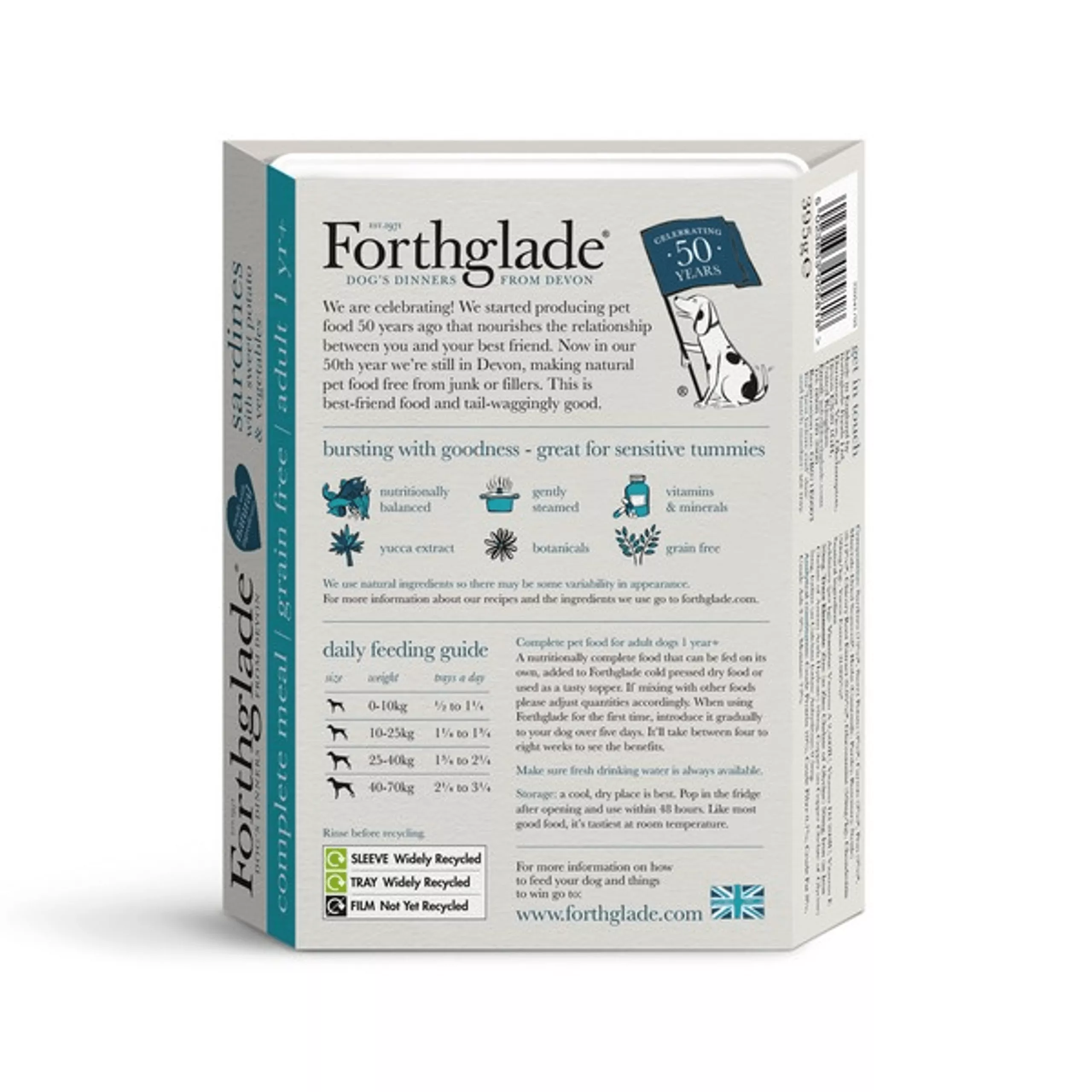 Forthglade GF Sardines 395g